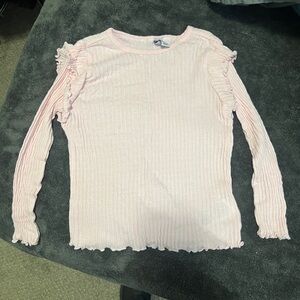 Pink long sleeve shirt